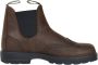Blundstone Chelsea Boots #2444 Brogued Antique Brown Leather (Classics Series) Brown-6.5UK - Thumbnail 4