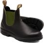 Blundstone Stiefel Boots #519 Stout Brown Leather with Olive Elastic (500 Series)-12UK - Thumbnail 23