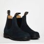 Blundstone Navy Nabuk Chelsea Boot Blue Heren - Thumbnail 2