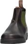 Blundstone Stiefel Boots #519 Stout Brown Leather with Olive Elastic (500 Series)-12UK - Thumbnail 14