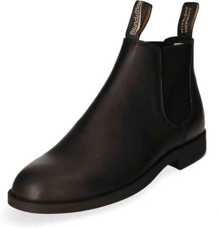 Blundstone Premium Leder Chelsea Boots Black Heren