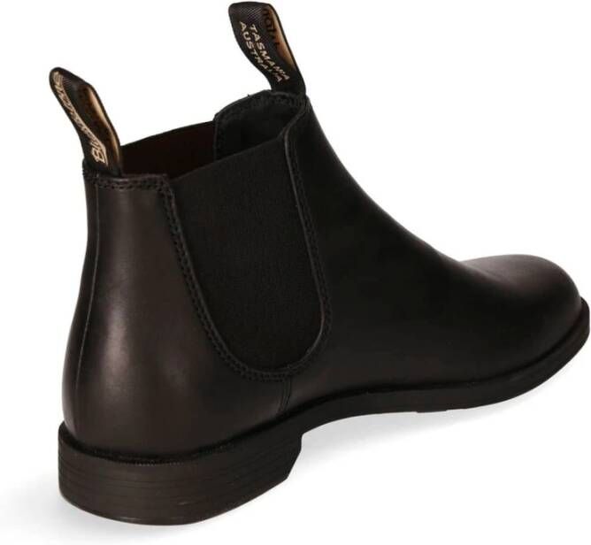 Blundstone Premium Leder Chelsea Boots Black Heren