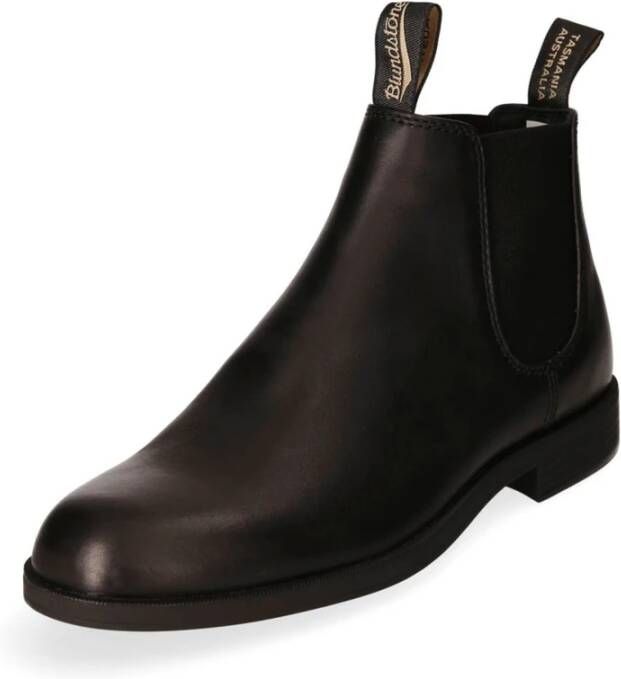 Blundstone Premium Leder Chelsea Boots Black Heren