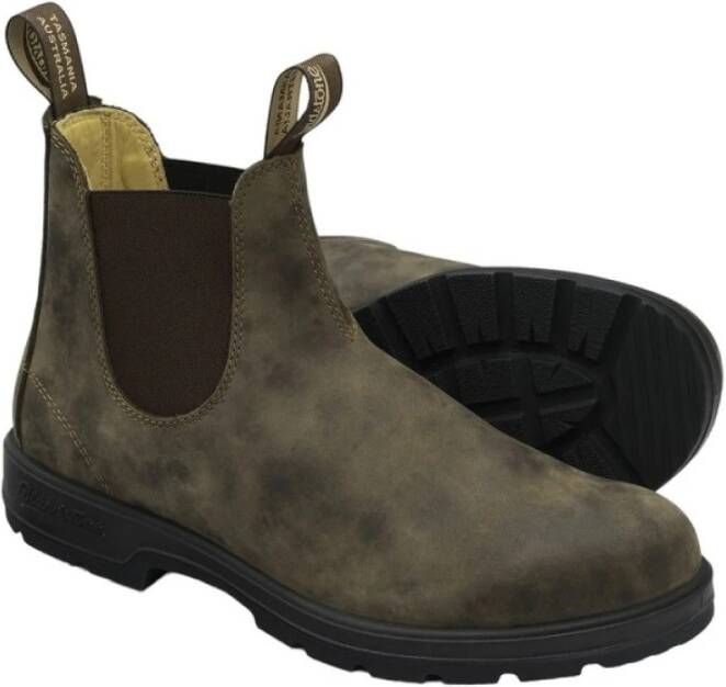 Blundstone Rustieke Chelsea Boots Brown Heren