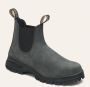 Blundstone Boots Washed Grey Lug Boots With Elastic Side Inserts in grijs - Thumbnail 3