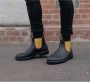 Blundstone Donkerbruine Chelsea Boots Stijlvol en Duurzaam Bruin Unisex - Thumbnail 11