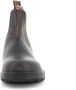 Blundstone Stiefel Boots #519 Stout Brown Leather with Olive Elastic (500 Series)-12UK - Thumbnail 13