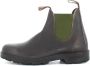 Blundstone Stiefel Boots #519 Stout Brown Leather with Olive Elastic (500 Series)-12UK - Thumbnail 15