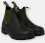 Blundstone Stiefel Boots #519 Stout Brown Leather with Olive Elastic (500 Series)-12UK - Thumbnail 51