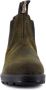 Blundstone Chelsea Laarzen Loop in Stijl met Dark Olive Breast Beatle El Side Boot Input Crust Green Unisex - Thumbnail 15