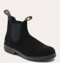 Blundstone Suede Chelsea Boots Black Unisex - Thumbnail 2