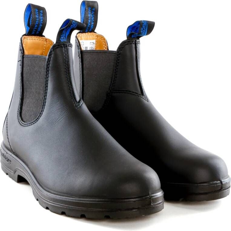Blundstone Waterbestendige Chelsea-laars met schapenvachtzool Black Heren