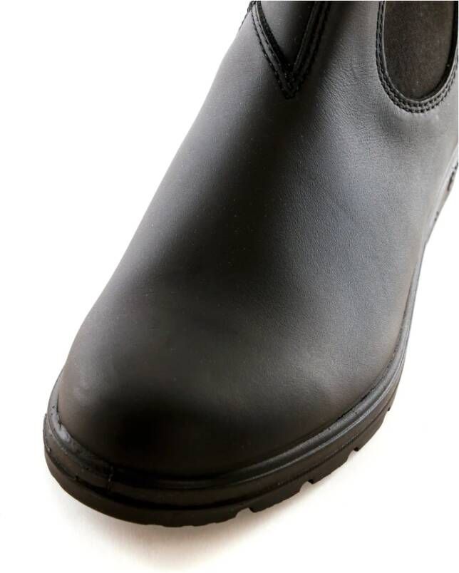 Blundstone Waterbestendige Chelsea-laars met schapenvachtzool Black Heren