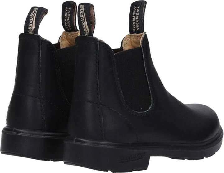 Blundstone Zwarte Beatle Jr El Side Boot Zwart Heren