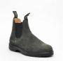 Blundstone Zwart Grijze Lederen Beatles Boots Black Dames - Thumbnail 2