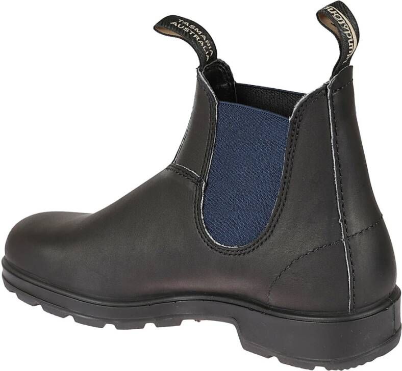 Blundstone Zwarte Chelsea Boots van Leder Black Dames