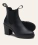 Blundstone Boots Black Water-Repellent Leather Ankle Boots With Log in zwart - Thumbnail 4