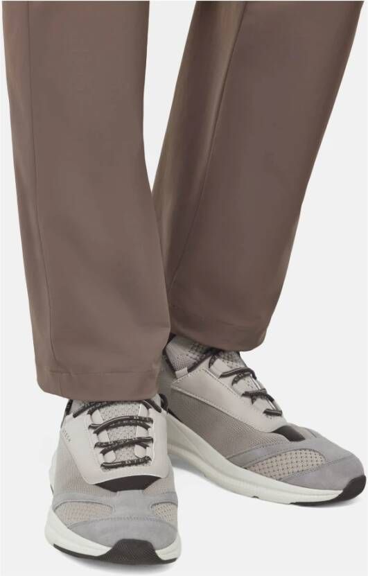 Boggi Milano B Tech Sneakers in Jersey Beige Heren