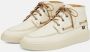 Boggi Milano Leren hoge boot Beige Heren - Thumbnail 3