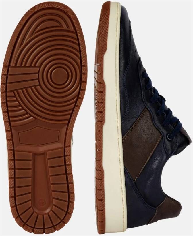 Boggi Milano Leren Sneakers Multicolor Heren