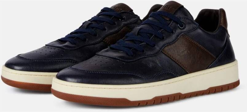 Boggi Milano Leren Sneakers Multicolor Heren