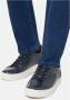 Boggi Milano Leren Sneakers Blue Heren - Thumbnail 5
