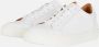 Boggi Milano Leren Sneakers White Heren - Thumbnail 2