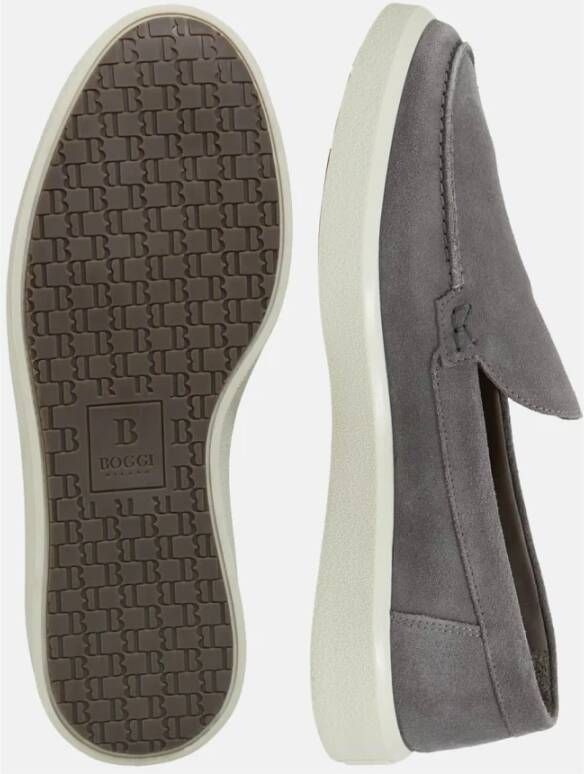 Boggi Milano Stratus Loafers Gray Heren