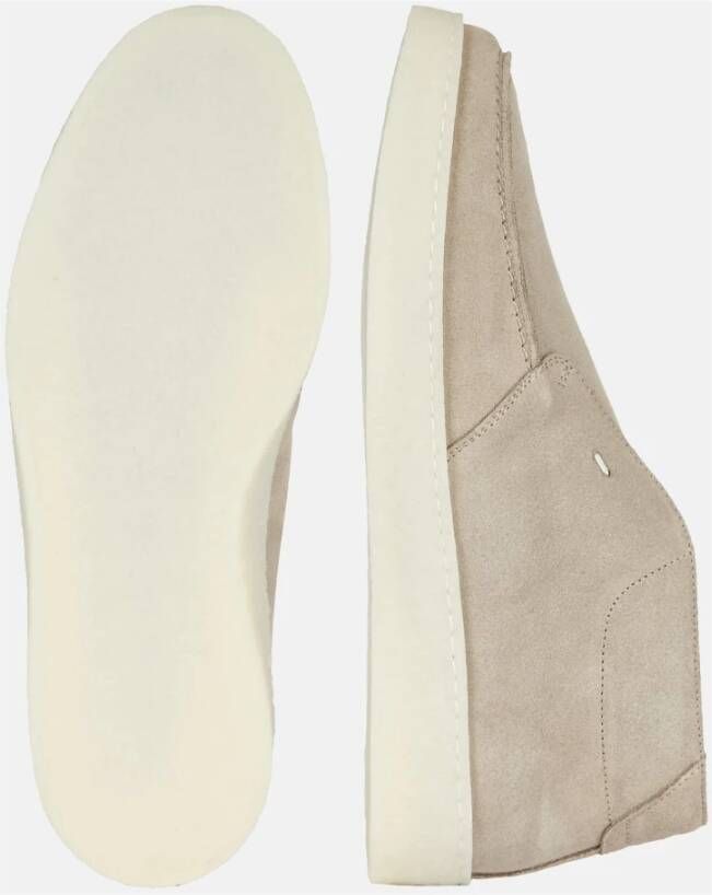 Boggi Milano Suède Laarsjes Brown Heren