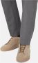 Boggi Milano Suede Sneakers Beige Heren - Thumbnail 4