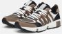 Boggi Milano Technische stof en leren sneakers Multicolor Heren - Thumbnail 3