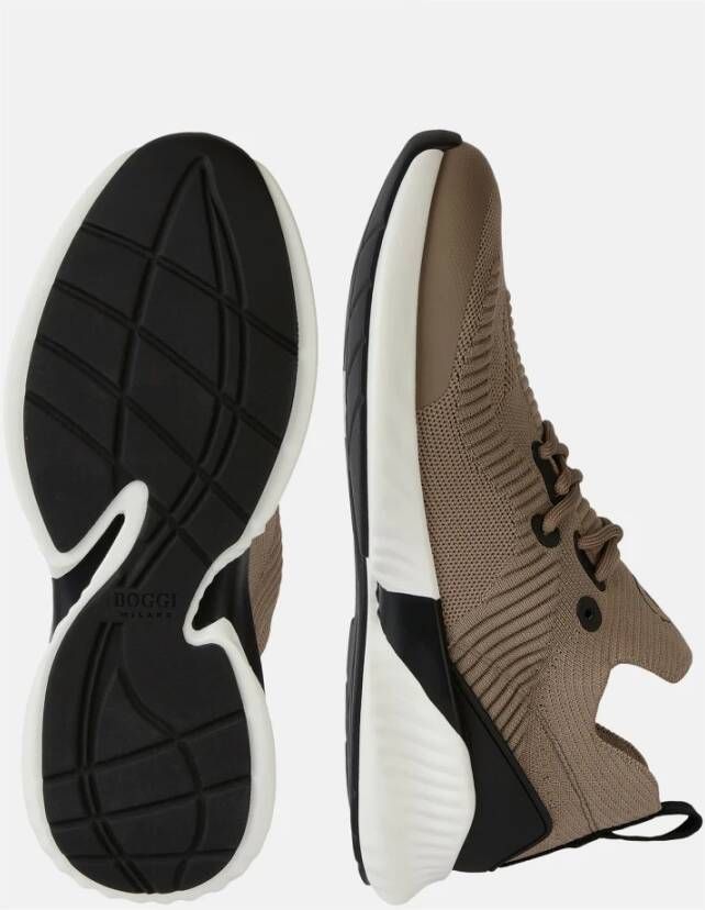 Boggi Milano Yarn Willow Sneakers Blue Heren