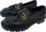 Borbonese Leren Mocassin met Rubberen Zool Accessoire Black Dames - Thumbnail 3
