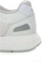 Boss Bimateriaal Sneaker met Logo Print White Heren - Thumbnail 4