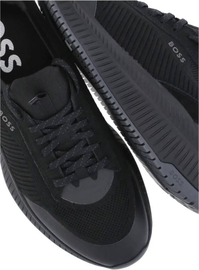 Boss Black Sneakers Black Heren