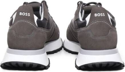 Boss Grijze Sneakers met Logo en EVA-zool Gray Heren