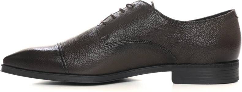 Boss Klassieke Derby-schoenen met veters Brown Heren