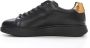 Boss Leather sneakers with laces Zwart Heren - Thumbnail 2