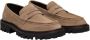 Boss Lichtbeige Loafers Julyo Model Beige Heren - Thumbnail 2