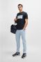 BOSS Lage Sneakers Heren Jonah_runn Maat: 44 Materiaal: Textiel Kleur: Blauw - Thumbnail 11