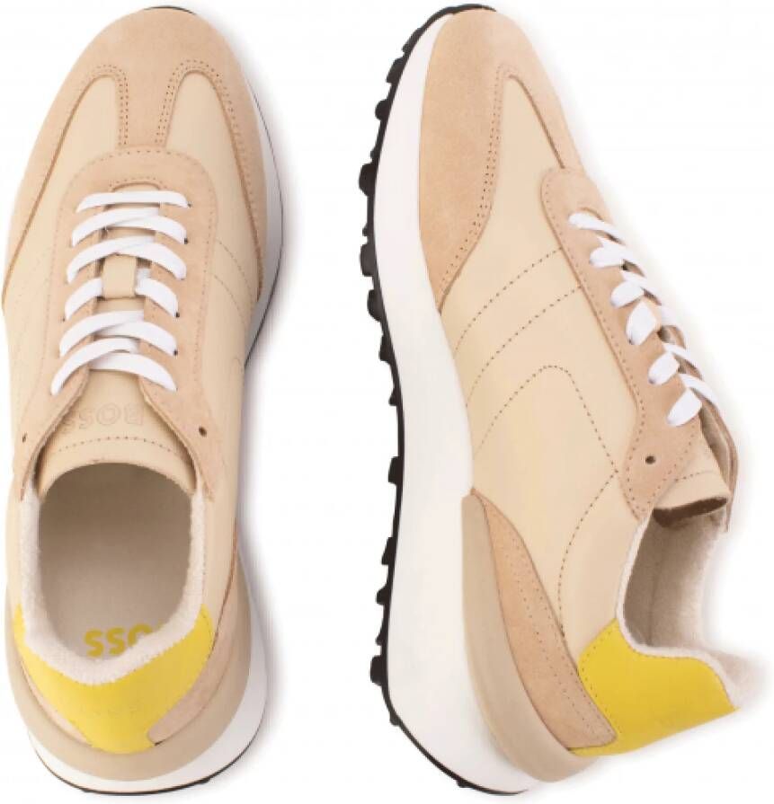 Boss Retro Hardloopschoenen Beige Heren