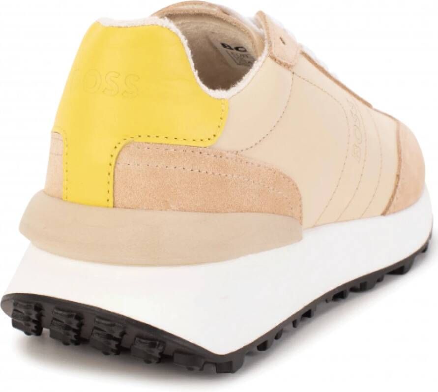 Boss Retro Hardloopschoenen Beige Heren