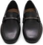 Boss Retro Logo Leren Loafer - Thumbnail 2