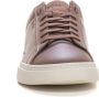 Boss Retro Logo Leder Sneakers met Veters Beige Heren - Thumbnail 3