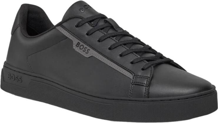 Boss Rhys Tenn Sneakers Black Heren