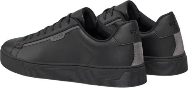 Boss Rhys Tenn Sneakers Black Heren