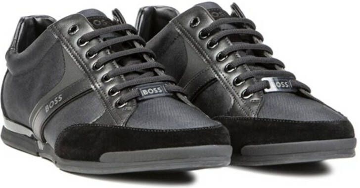 Boss Saturn Low Trainers Zwart Heren