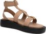 Boss Chic Scarlet Sandal Beige Dames - Thumbnail 3