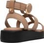 Boss Chic Scarlet Sandal Beige Dames - Thumbnail 4