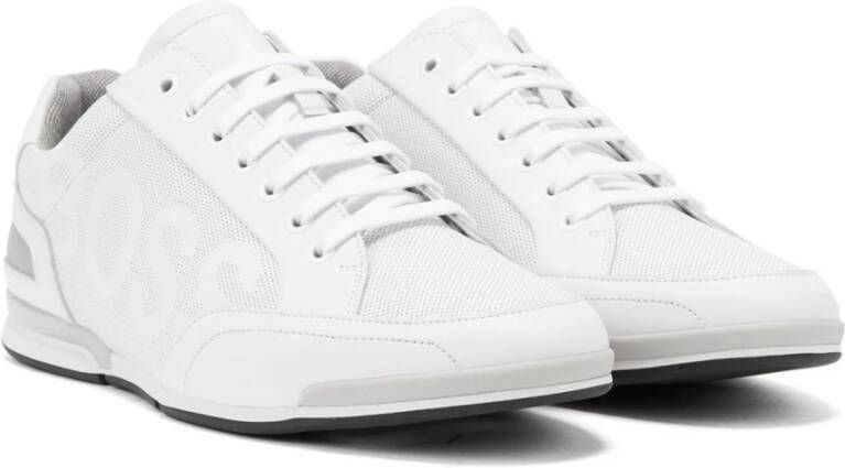 Boss Shoes Wit Heren